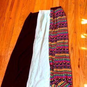 3 maxi skirts for $6! Or $3 individually.
